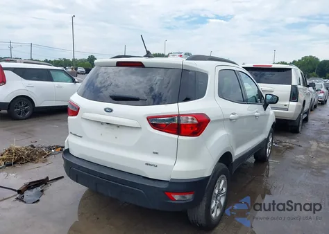 2019 Ford Ecosport Se из США, поврежденный, VIN MAJ6S3GLXKC251301